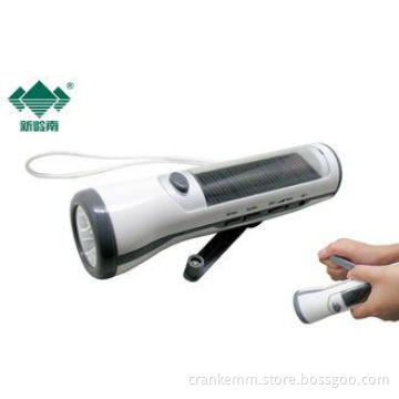 Waterproof NOAA Weather Emergency Radio Hand Crank Led Flas